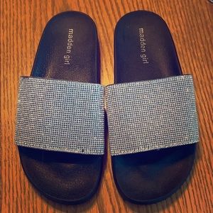 NWOT. Madden Girl Slides